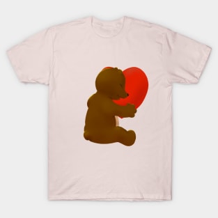 Teddy hug and love you T-Shirt